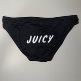 Black Juicy Briefs (Reflective)